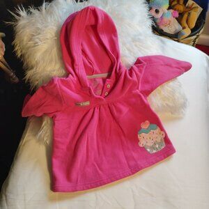 Child of Mine by Carter’s Pink Fleece Hoodie Tunic – Baby Girl 18M